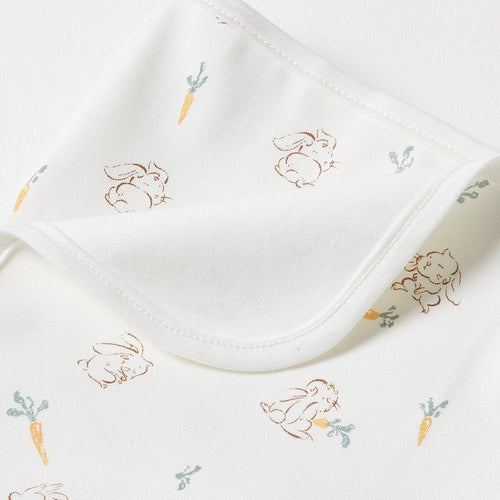 Cute Rabbit Waterproof Baby White Changing Mat